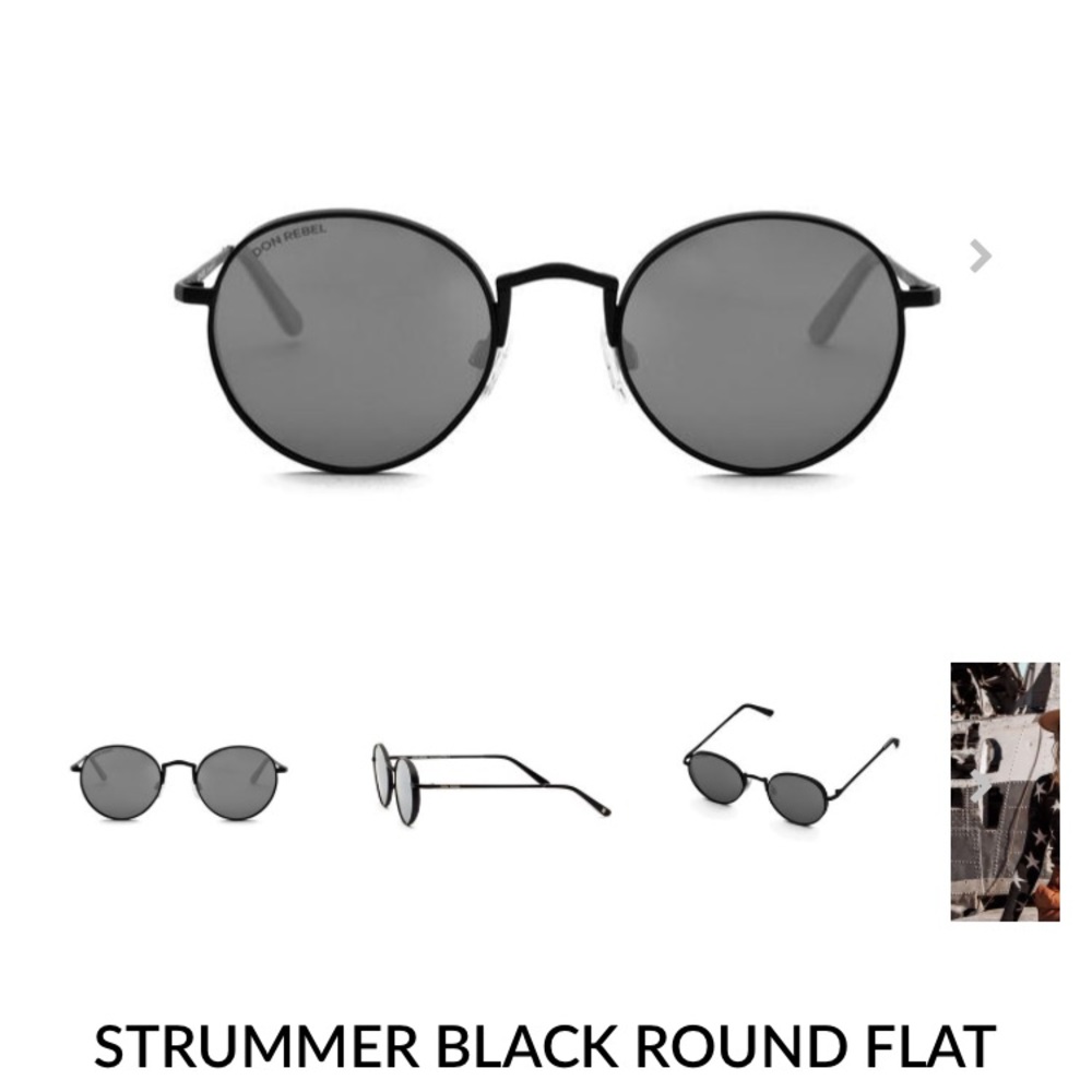 ISO Don Rebel Sunglasses Retro Round